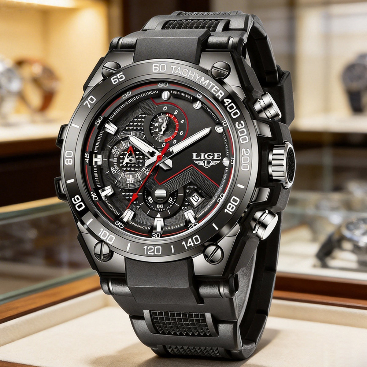 Smartwatch New Watches For Men - LIGE New Men Watches Fashion Quartz