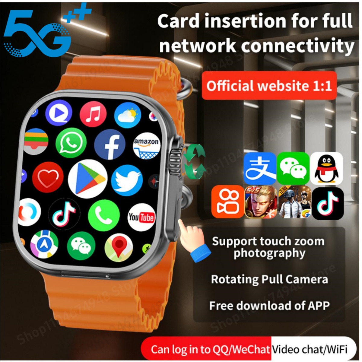 Smartwatch Watches For Women With Gps - S10 Ultra CD12 Smartwatch Android 10.0