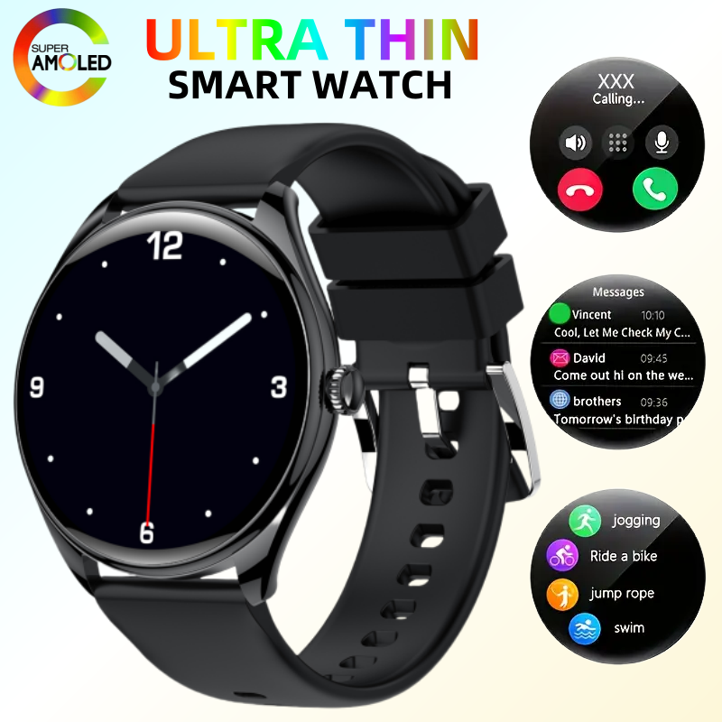 Smartwatch Professional Watches For Men - MT55 Smart Watch 1.43 Inch Amoled