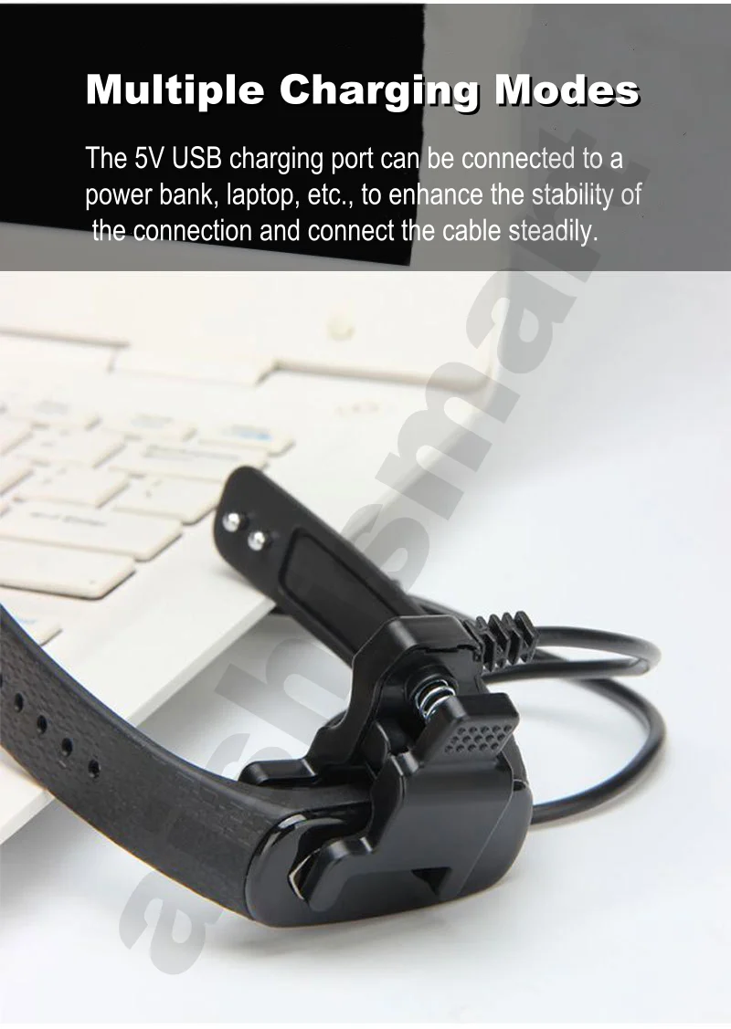Clip Charger 2pin 3pin 3mm 4mm - Watch X7 avaliação e preço