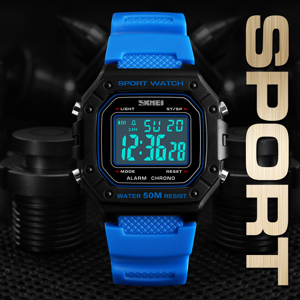 SKMEI 1496  montre homme Outdo - Tide Watch Surf avaliação e preço
