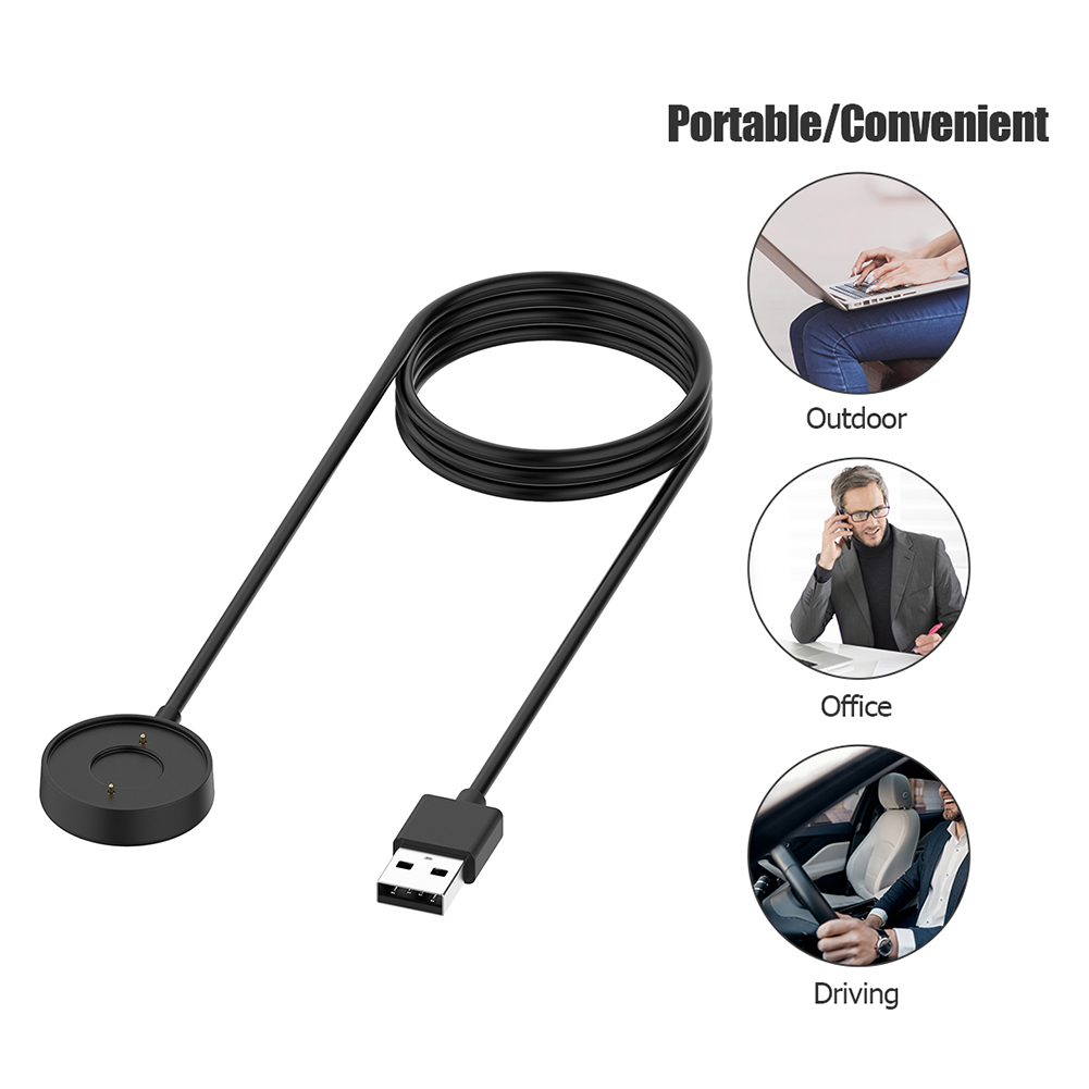 3 Feet USB Charger Cable Elega - Fossil Watches Smartwatch Charger avaliação e preço