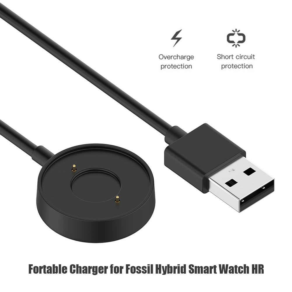 3 Feet USB Charger Cable Elega - Fossil Watches Smartwatch Charger avaliação e preço