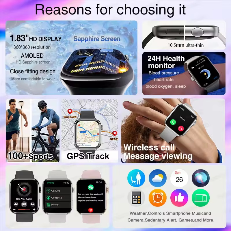 Global Version Fashion NEW Wat - Smartwatch Watches For Women With Gps avaliação e preço