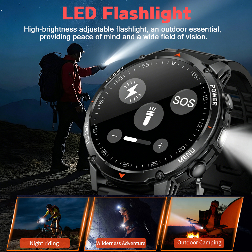 2026New 1400mAh T-Rex 3 Smart  - Smartwatch Professional Watches For Men avaliação e preço