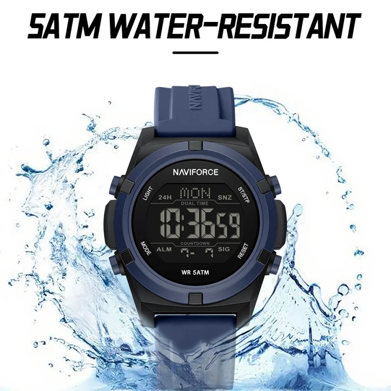 NAVIFORCE 2026 Watches For Men - Tide Watch Surf avaliação e preço