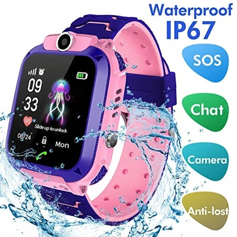 2G Kids Smart Watch SOS Call L - Smartwatch Watches Girls avaliação e preço