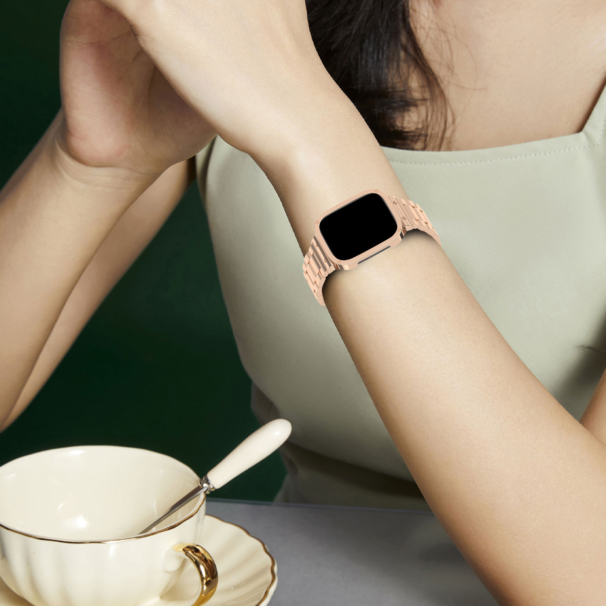 Stainless Steel Strap For Redm - Smartwatch Redmi Watches avaliação e preço