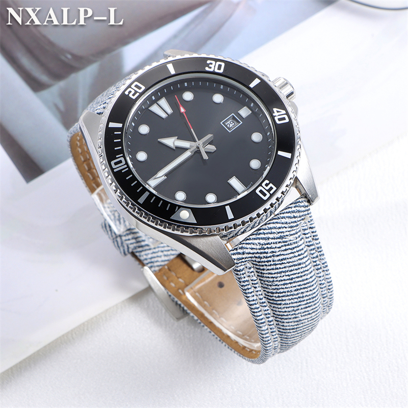 Denim Canvas Nylon Watch Strap - Seiko Watches Smartwatch avaliação e preço
