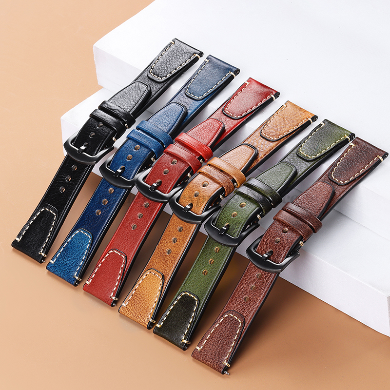 18/20/22mm Universal Retro Wat - Seiko Watches Smartwatch avaliação e preço