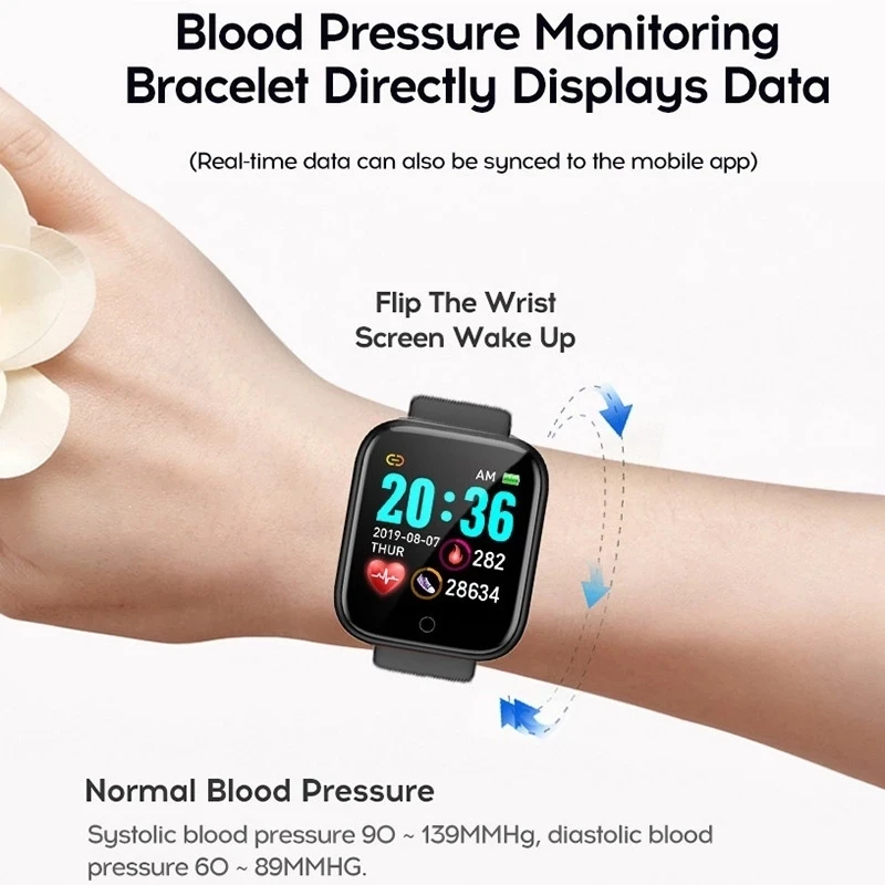 Smart Watch Men Women Wristwat - Smartwatch Watches Girls avaliação e preço