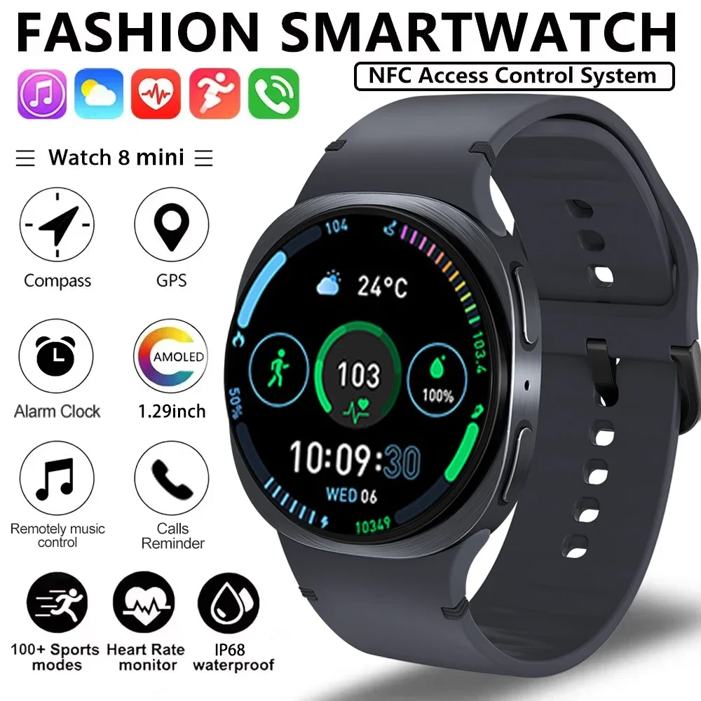 2026 New Waterproof HD Smart B - Smartwatch Professional Watches For Men avaliação e preço