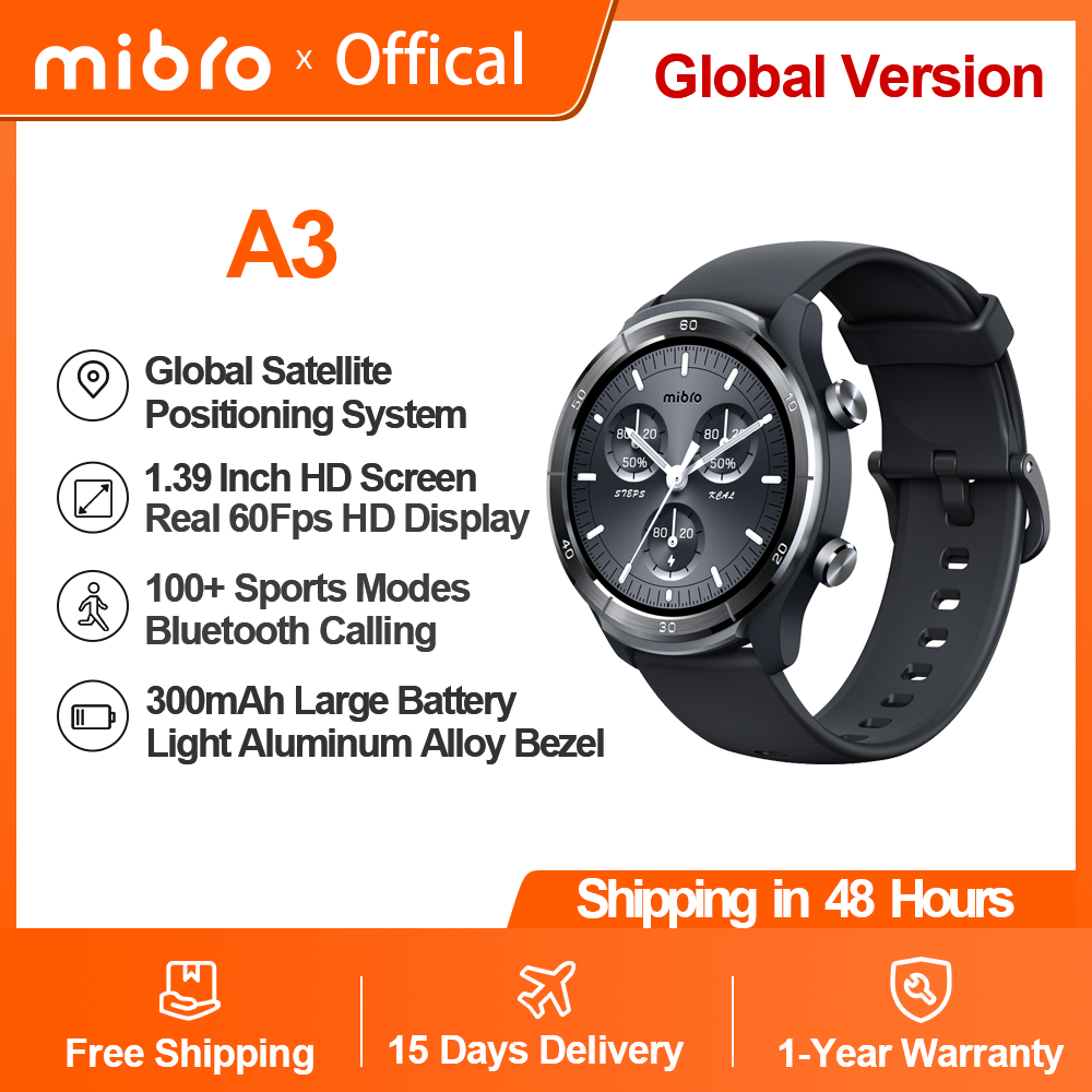 Mibro A3 Smartwatch Super Ligh - Smartwatch Watches For Women With Gps avaliação e preço