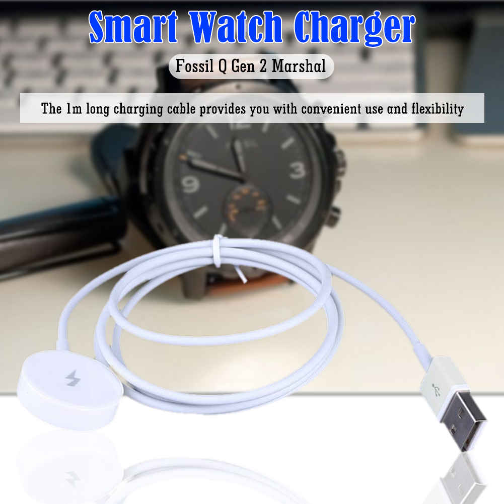 USB Smart Watch Magnetic Charg - Fossil Watches Smartwatch Charger avaliação e preço