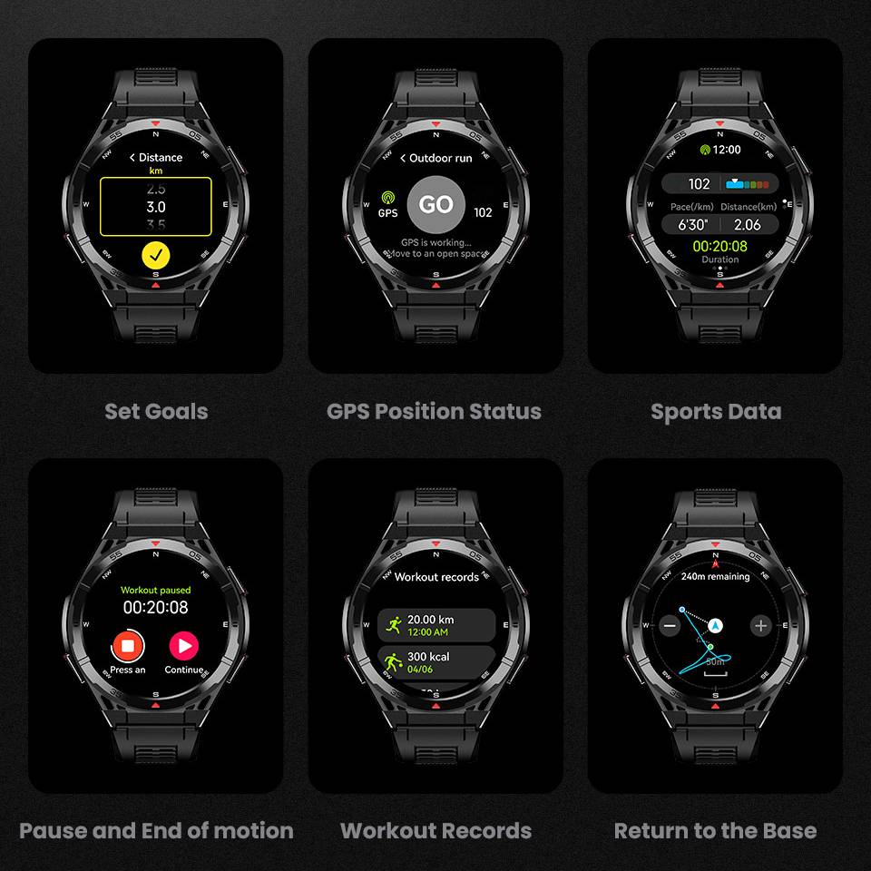Leadoys X2B Men's Rugged Smart - Smartwatch Watches Best Gift For Men avaliação e preço