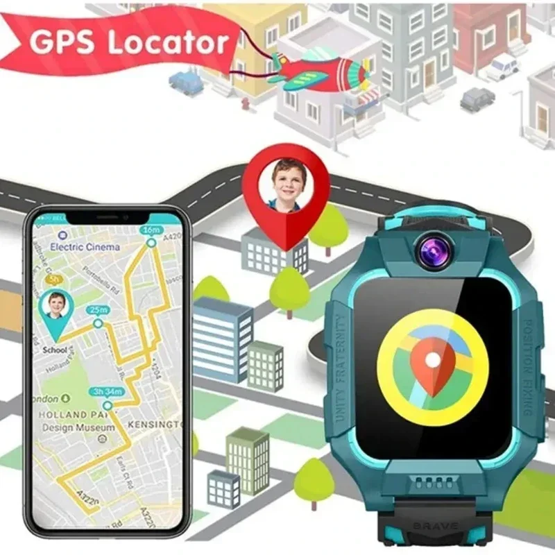 Lenovo Kids Smart Watch 4g Sim - Smartwatch Digital Watches For Kids avaliação e preço