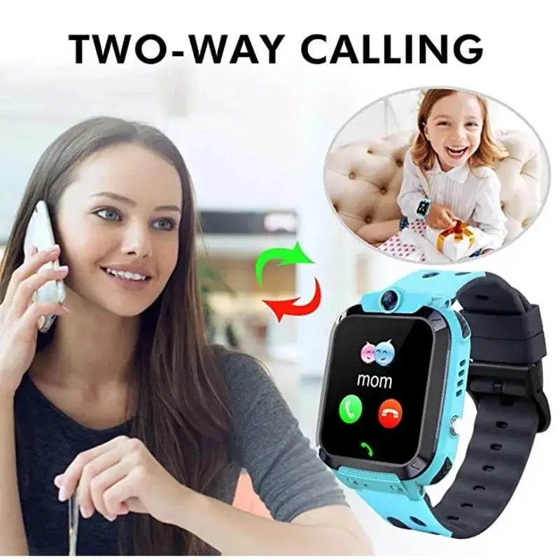 Lenovo Kids SOS GPS Location C - Smartwatch Digital Watches For Kids avaliação e preço