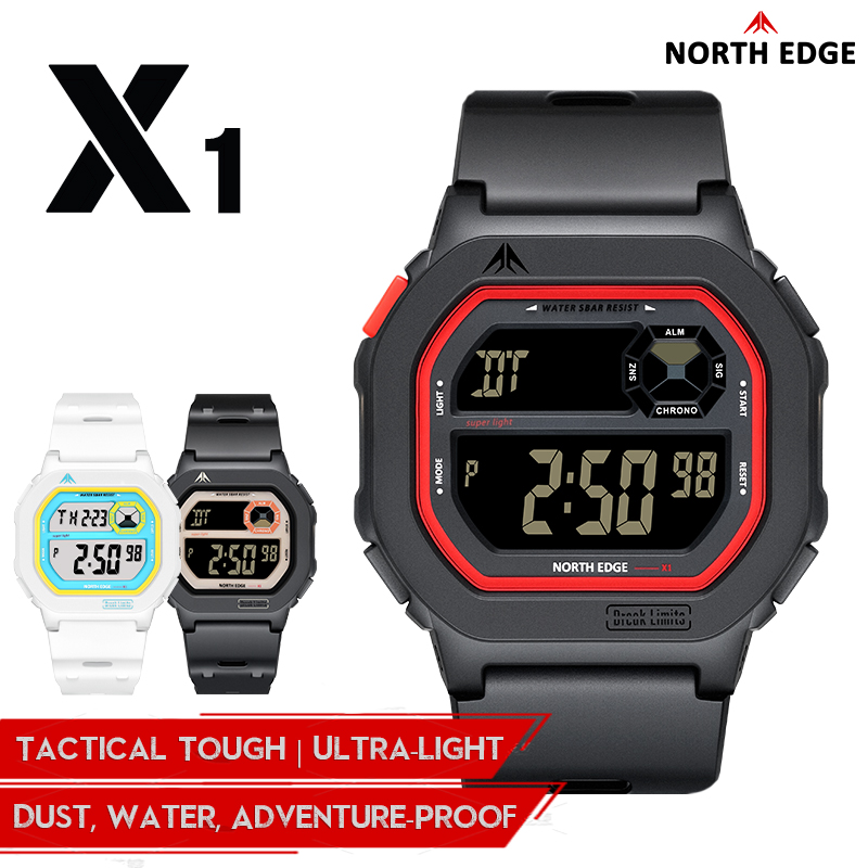 NORTH EDGE X1 Square Screen Di - Tide Watch Surf avaliação e preço