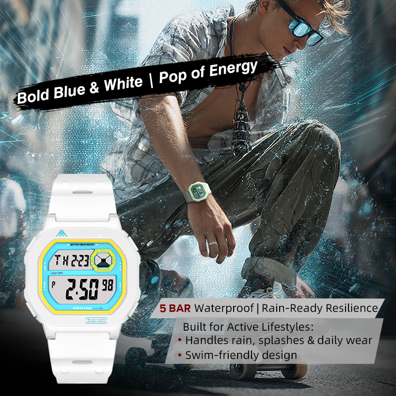 NORTH EDGE X1 Square Screen Di - Tide Watch Surf avaliação e preço