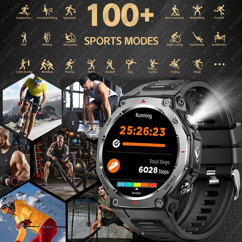 2026 New T-Rex 3 Ultra Outdoor - Smartwatch Professional Watches For Men avaliação e preço