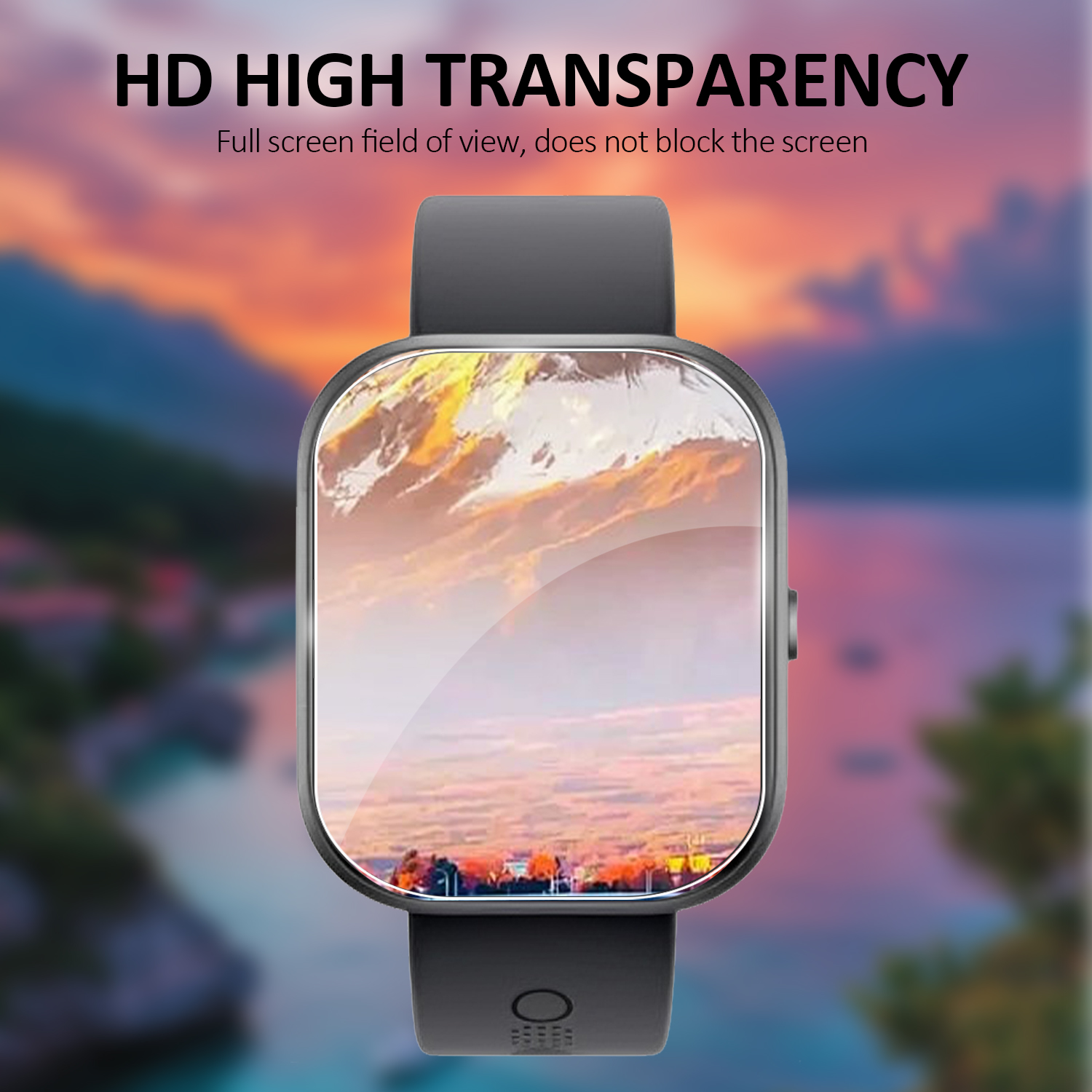 HD Clear TPU Hydraulic Screen  - Watches Not Smartwatch avaliação e preço