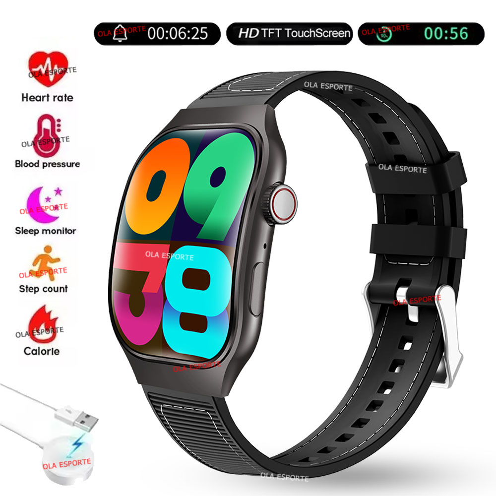 New Smart Watch 3D Curved Scre - Smartwatch Watches For Women With Gps avaliação e preço