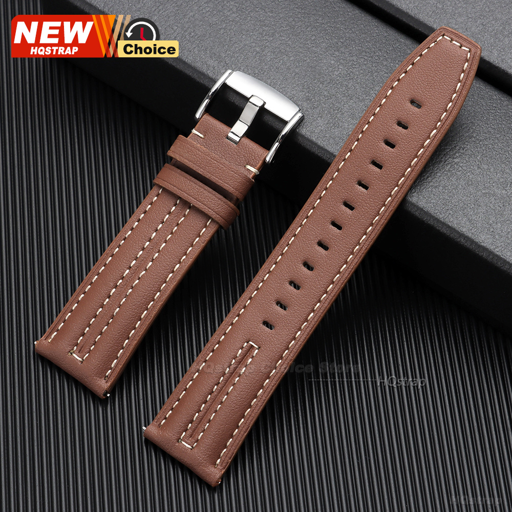 New Buckle Handmade Stitching  - Seiko Watches Smartwatch avaliação e preço