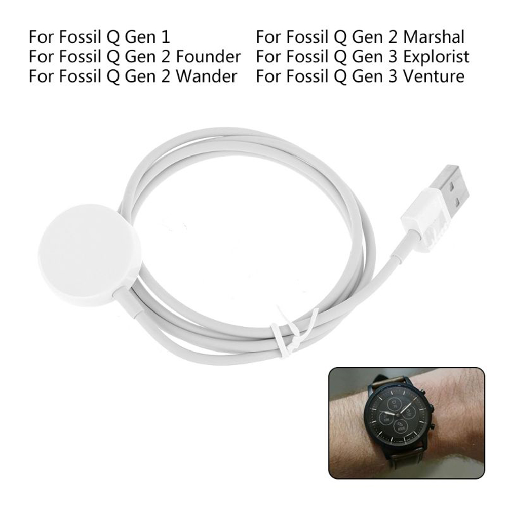 USB Smart Watch Magnetic Charg - Fossil Watches Smartwatch Charger avaliação e preço