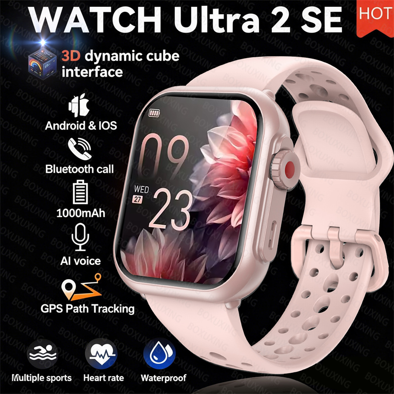Watch Ultra K62 Men Women 1000 - Smartwatch Watches For Women With Gps avaliação e preço