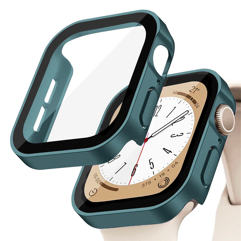 Glass+cover For Apple Watch ca - Watches Not Smartwatch avaliação e preço