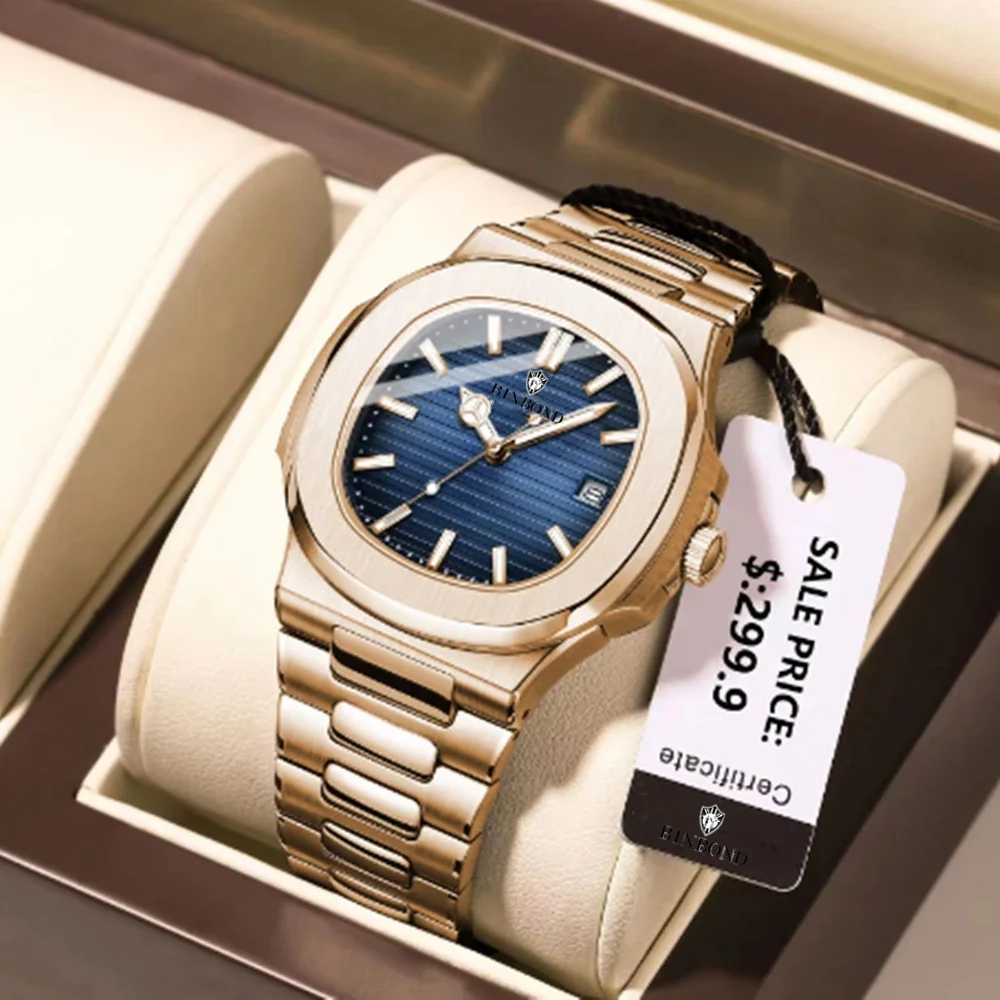 New Switzerland Man Casual Ros - Smartwatch New Watches For Men avaliação e preço