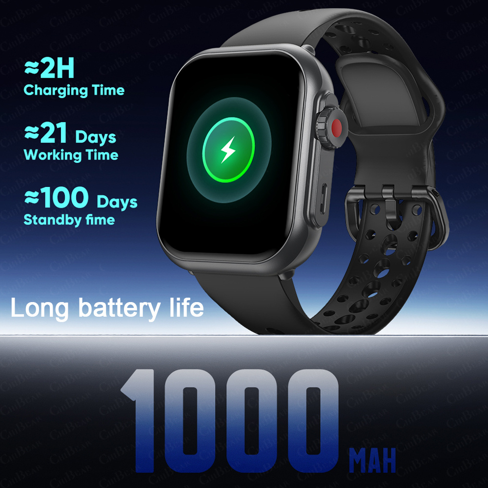 Watch Ultra K62 Men Women 1000 - Smartwatch Watches For Women With Gps avaliação e preço