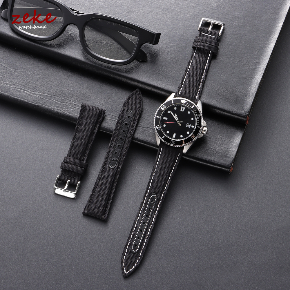 Sailcloth Watch Strap 20mm 22m - Seiko Watches Smartwatch avaliação e preço