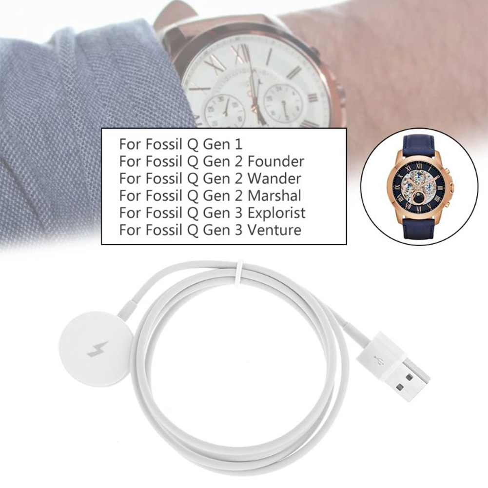 Wireless Smartwatch Charger Do - Fossil Watches Smartwatch Charger avaliação e preço