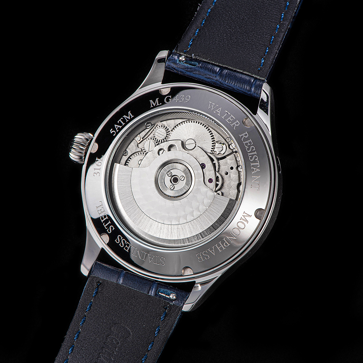 Sugess Moonphase Watch of Men  - Tide Watch Surf avaliação e preço