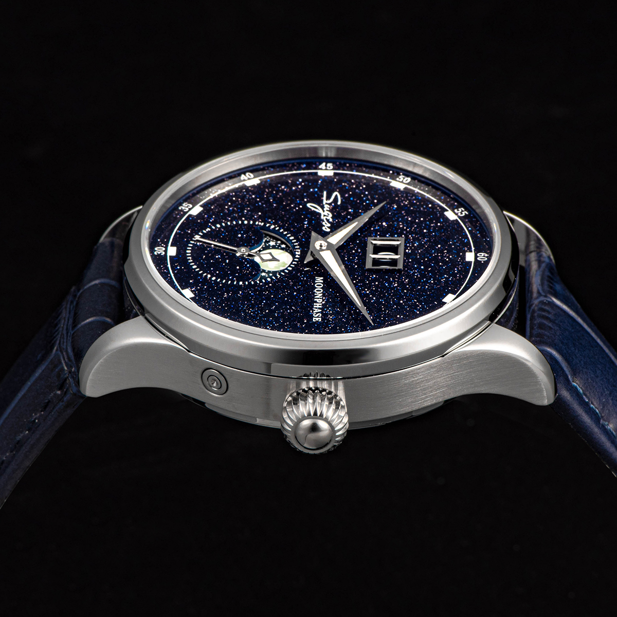 Sugess Moonphase Watch of Men  - Tide Watch Surf avaliação e preço