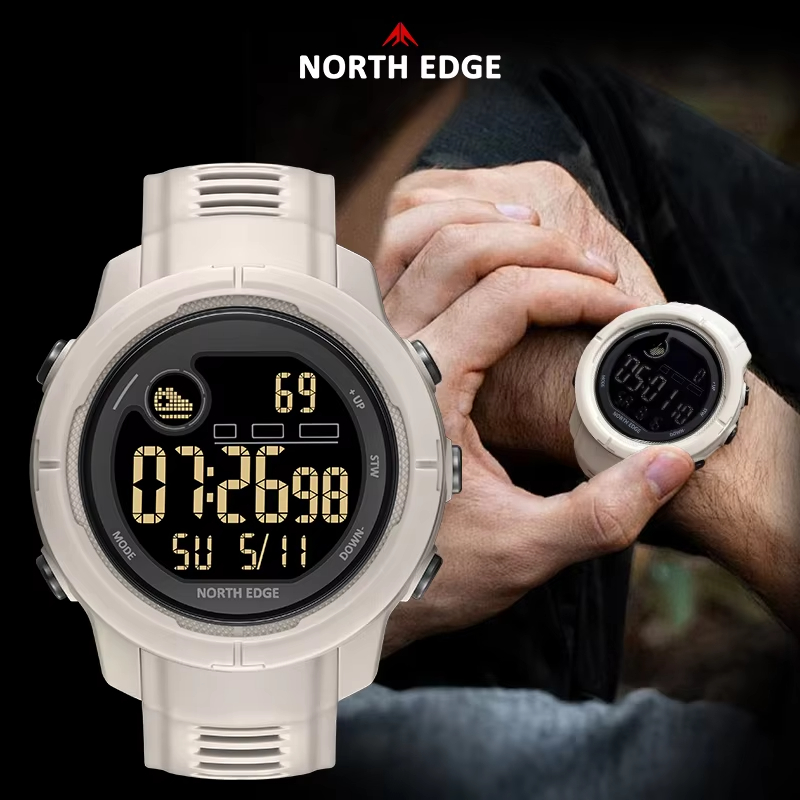 NORTH EDGE NEW MARS 5 Men's Di - Smartwatch New Watches For Men avaliação e preço