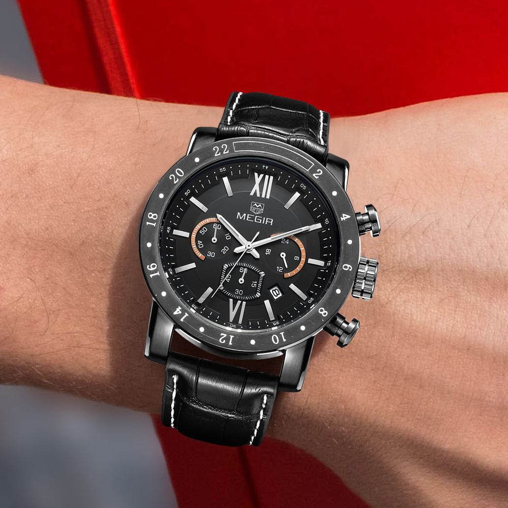 MEGIR Stainless Steel Casual W - Watches Not Smartwatch avaliação e preço