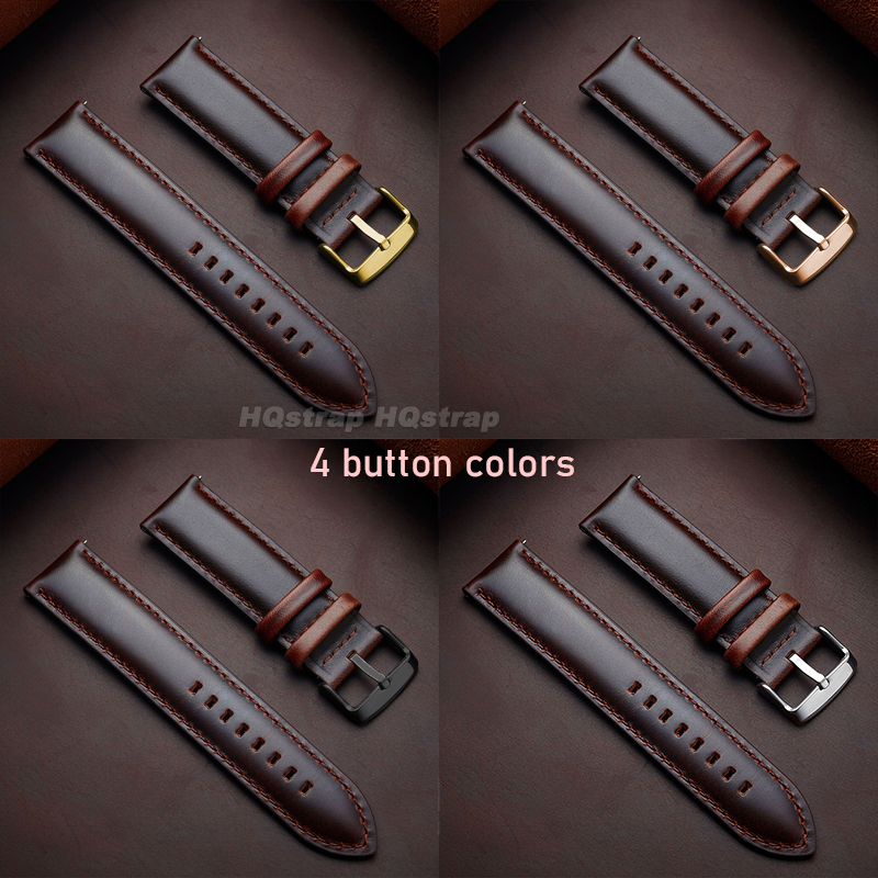 Genuine Leather Band 20mm 22mm - Seiko Watches Smartwatch avaliação e preço