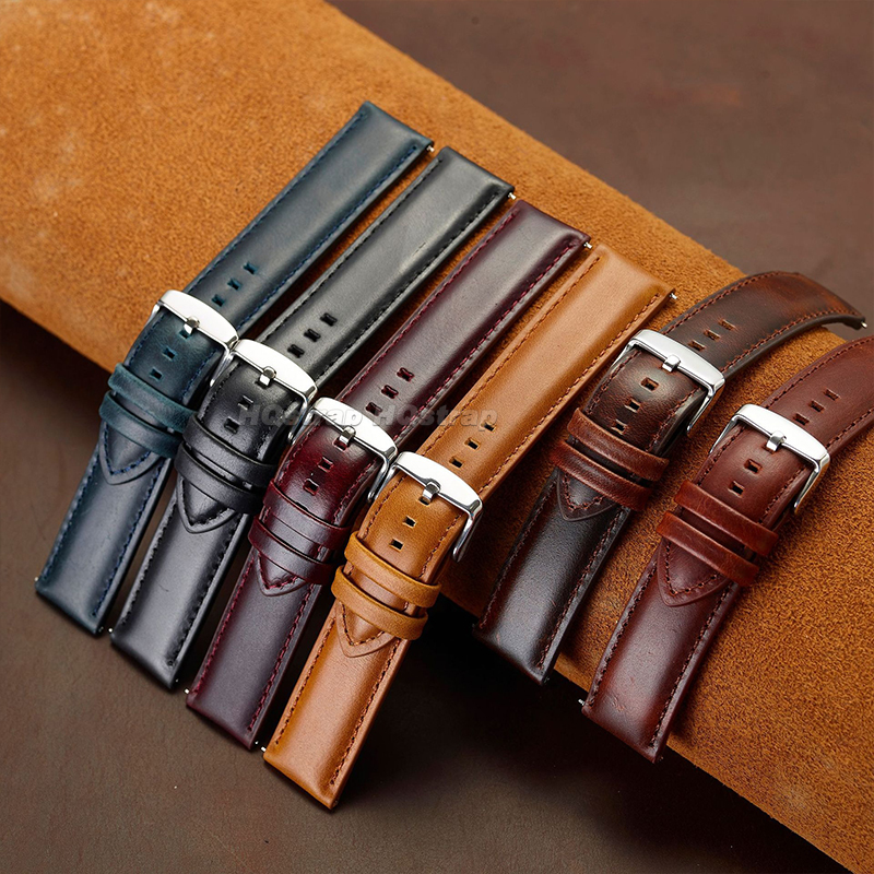 Genuine Leather Band 20mm 22mm - Seiko Watches Smartwatch avaliação e preço