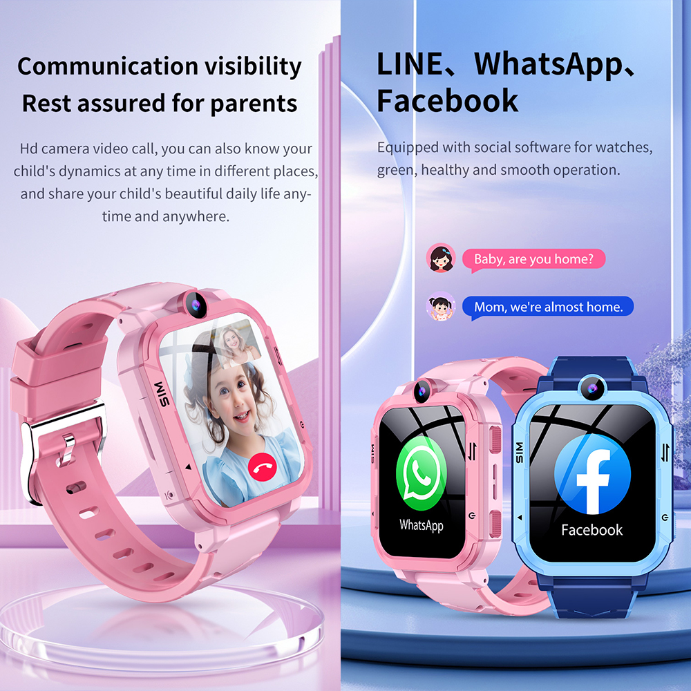 4G Kids Smart Watch 1+8GB GPS  - Smartwatch Digital Watches For Kids avaliação e preço