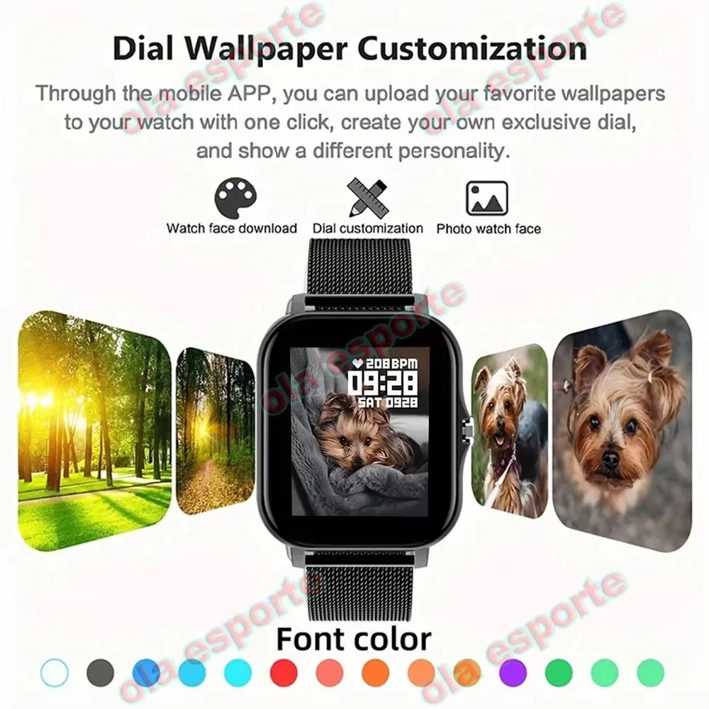 Smartwatch Men Women Wristwatc - Smartwatch Watches Birthday Gift For Men avaliação e preço