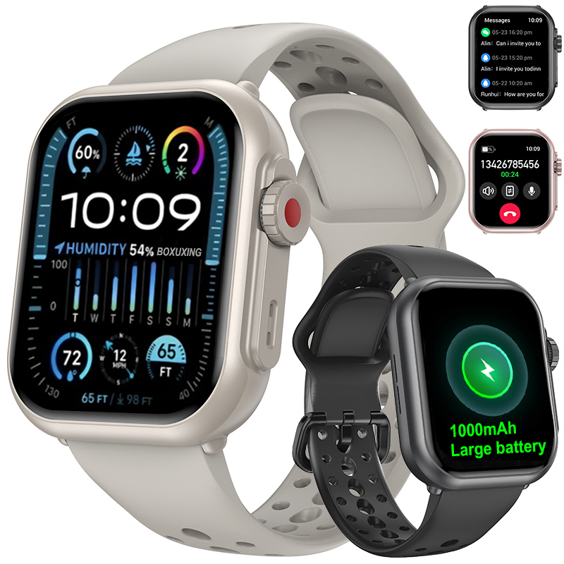 Watch Ultra K62 Men Women 1000 - Smartwatch Watches For Women With Gps avaliação e preço