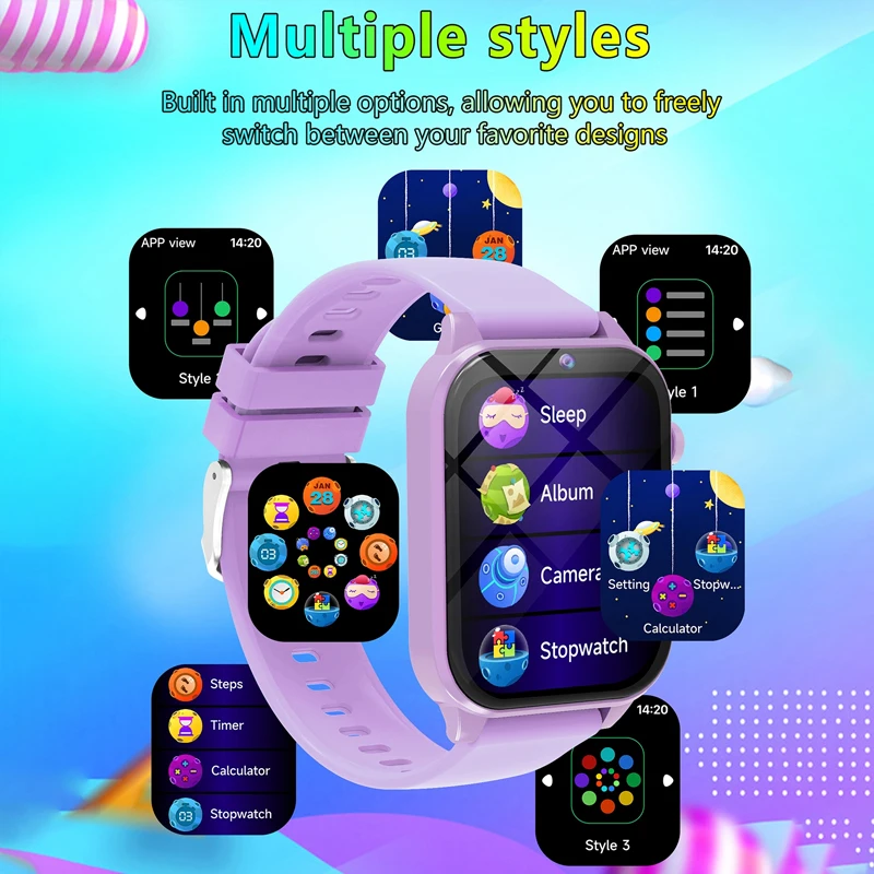 Kids Game Smart Watch Flashlig - Smartwatch Digital Watches For Kids avaliação e preço