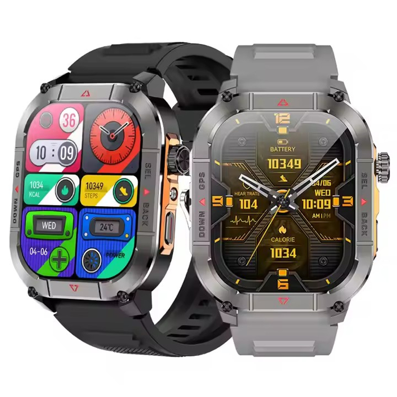 New HK84 Men Smart Watch AMOLE - Smartwatch New Watches For Men avaliação e preço
