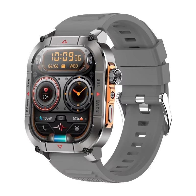New HK84 Men Smart Watch AMOLE - Smartwatch New Watches For Men avaliação e preço
