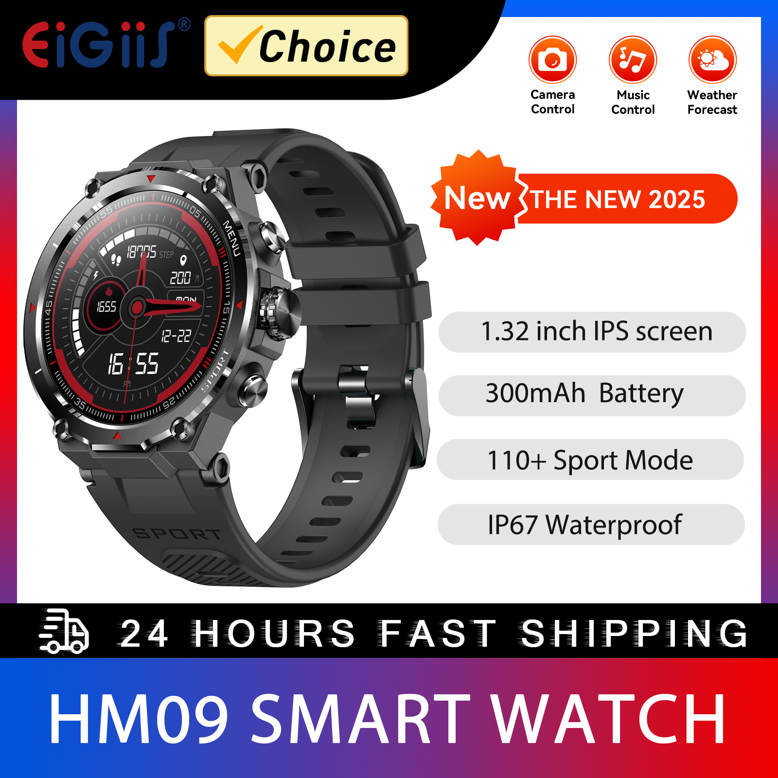 EIGIIS Military Smart Watch fo - Smartwatch I Watches avaliação e preço