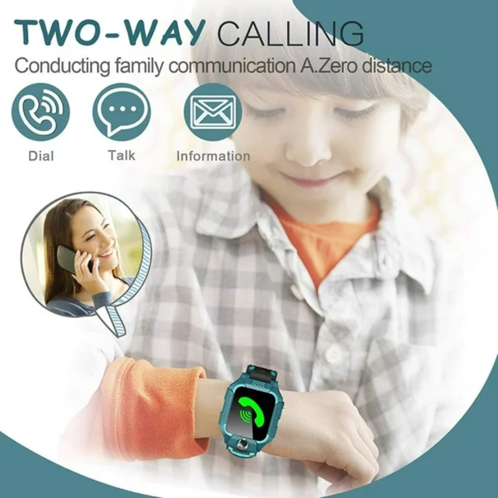 New Kids 2G Smart Watch SOS LB - Smartwatch Digital Watches For Kids avaliação e preço