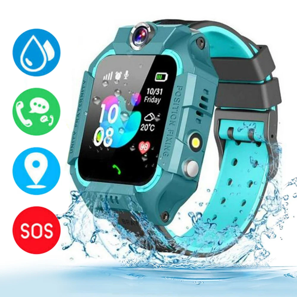 New Kids 2G Smart Watch SOS LB - Smartwatch Digital Watches For Kids avaliação e preço