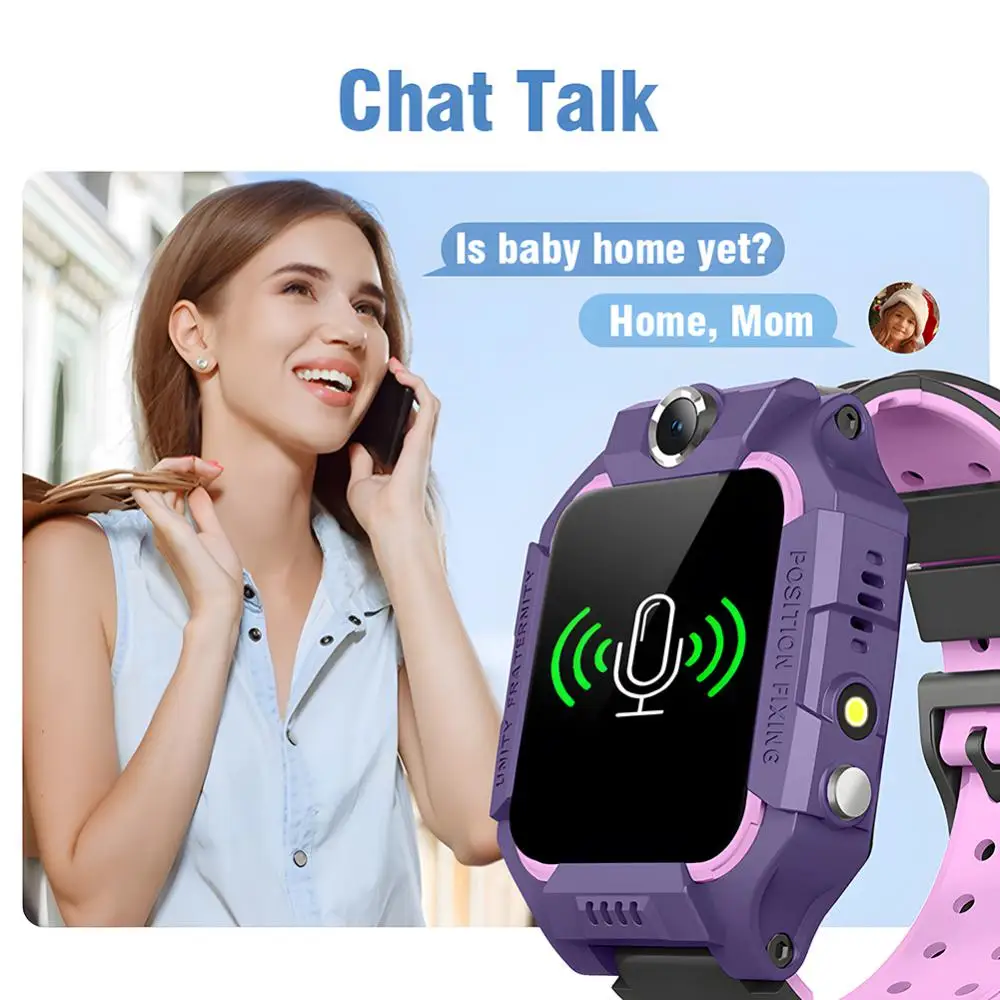 New Kids 2G Smart Watch SOS LB - Smartwatch Digital Watches For Kids avaliação e preço